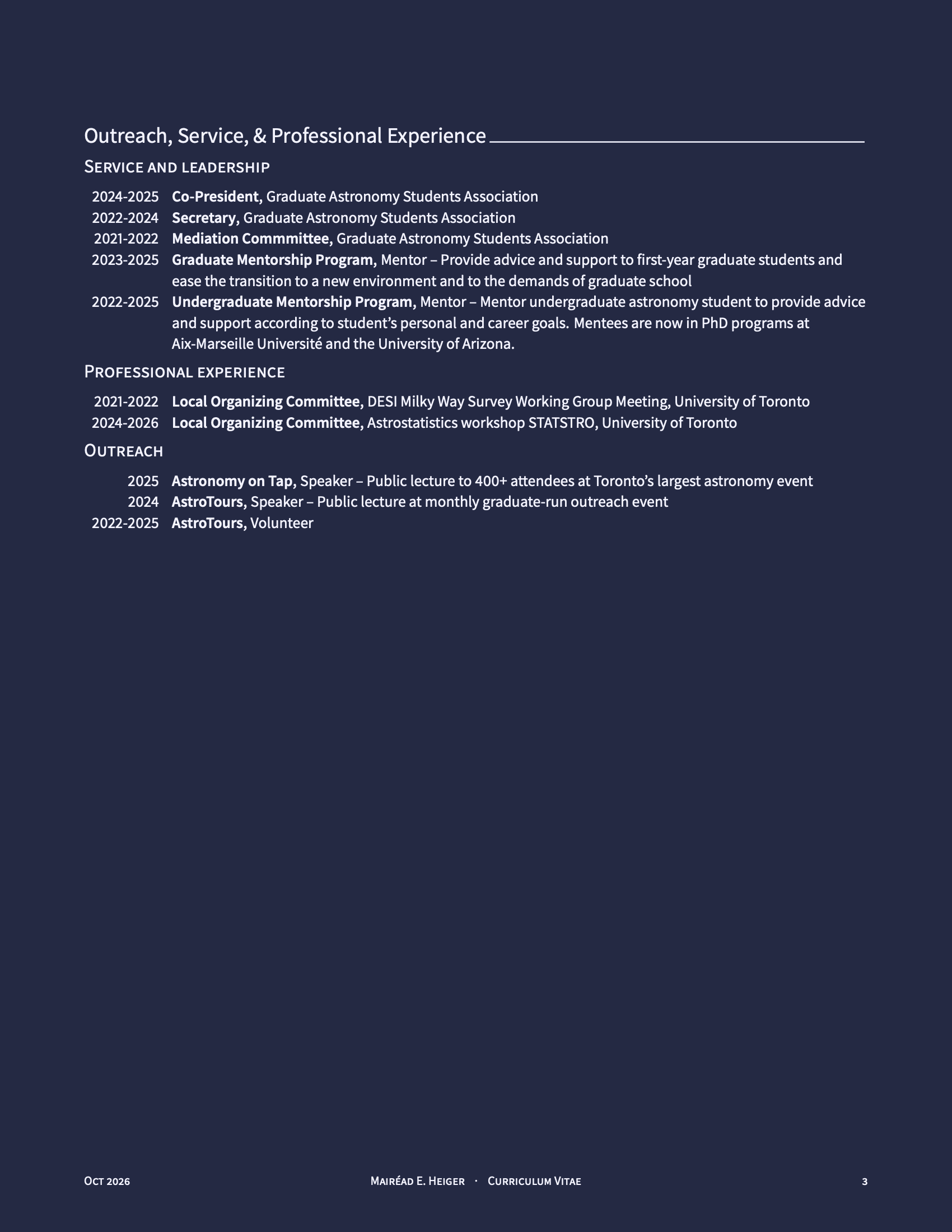 CV page 3
